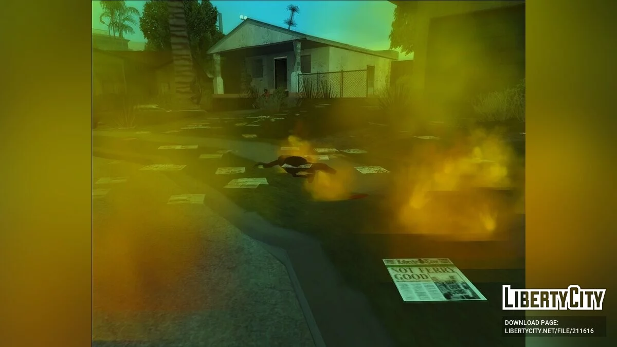 Пожары и огни / GTA San Andreas