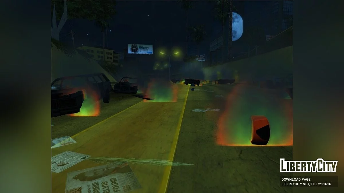 Пожары и огни / GTA San Andreas