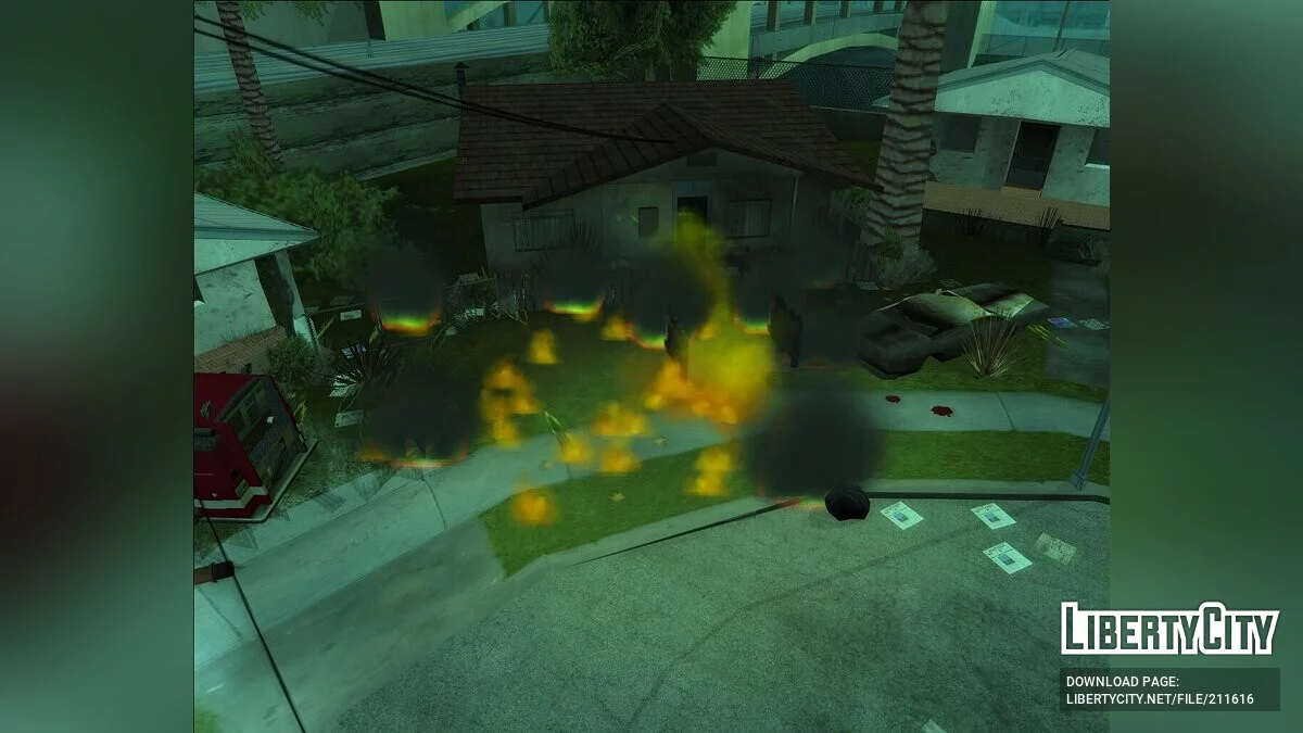 Пожары и огни / GTA San Andreas