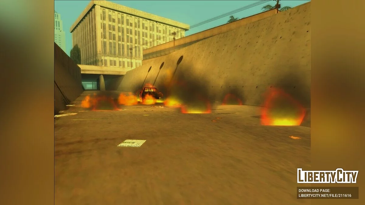 Пожары и огни / GTA San Andreas