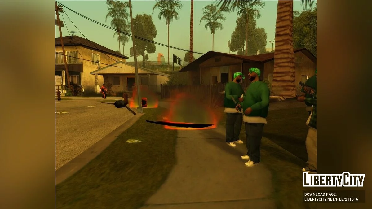 Пожары и огни / GTA San Andreas