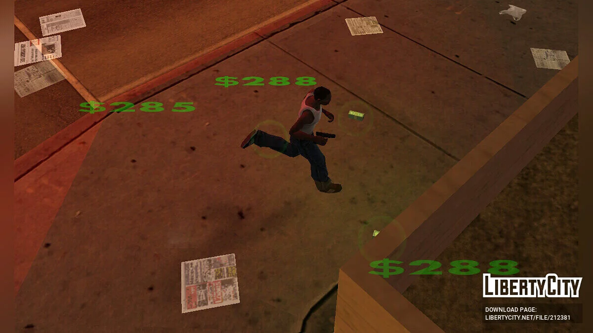 Денежное сообщение / GTA San Andreas