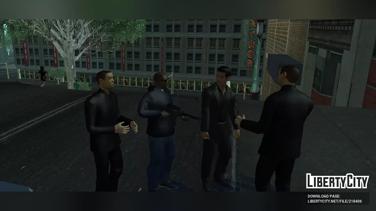 Исправление диалогов с бандами / GTA San Andreas
