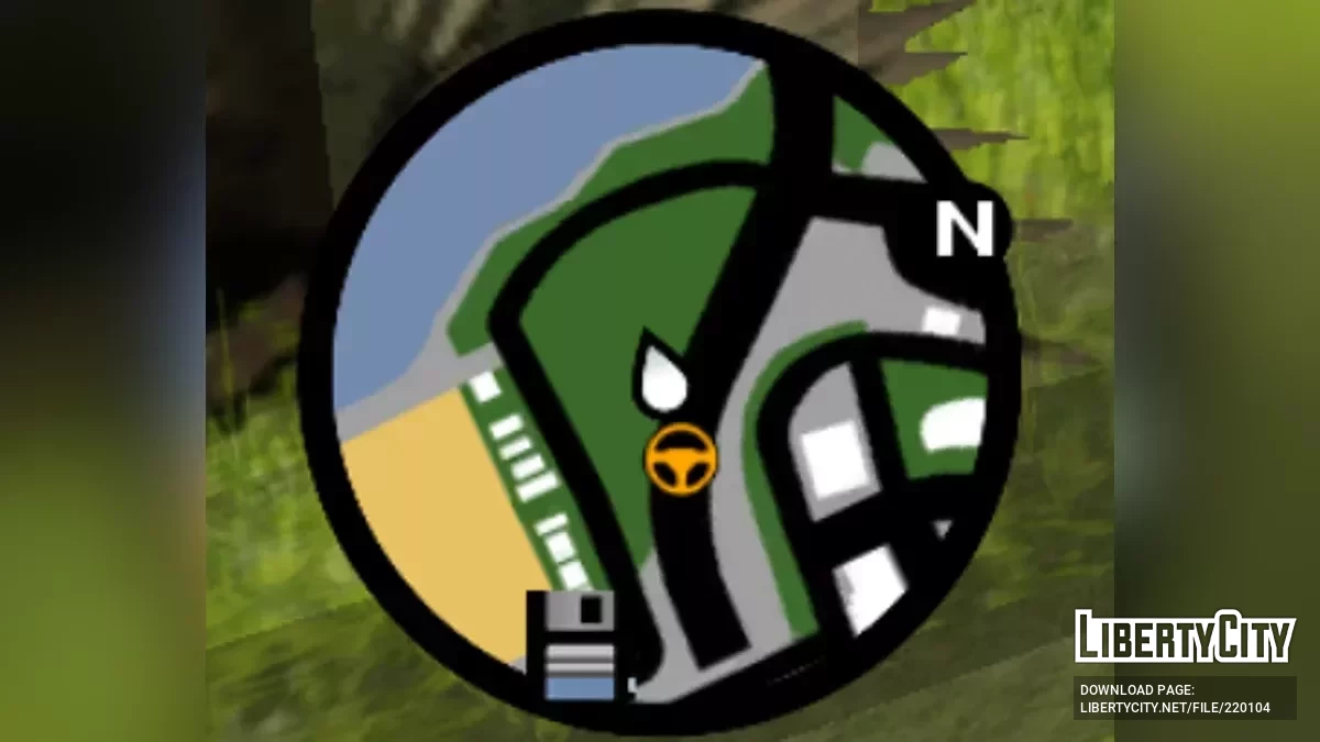 Радар Полицейских и Угроз / GTA San Andreas