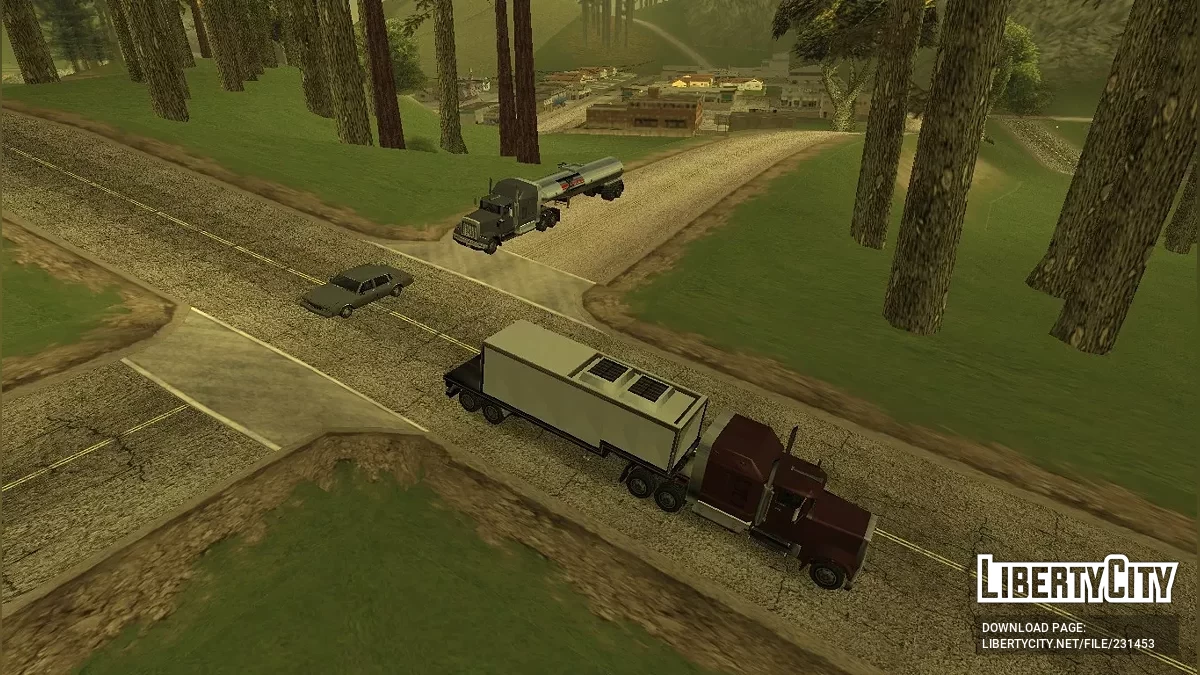 Грузовики с прицепами / GTA San Andreas