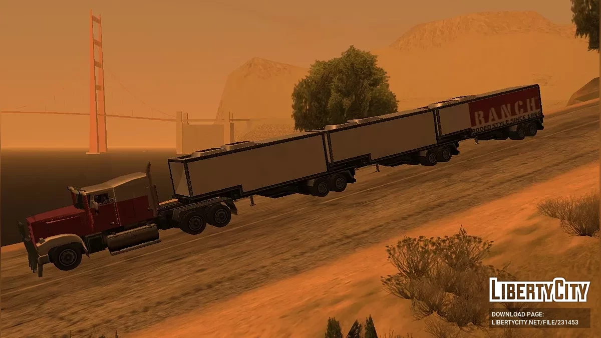 Грузовики с прицепами / GTA San Andreas