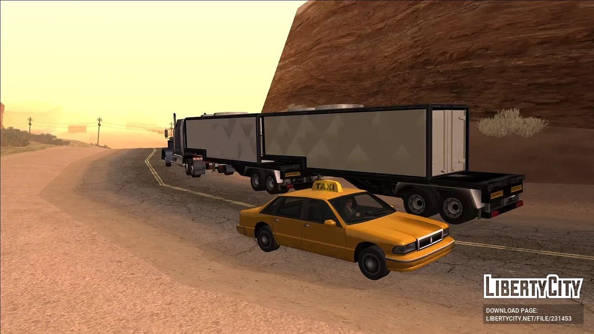 Грузовики с прицепами / GTA San Andreas