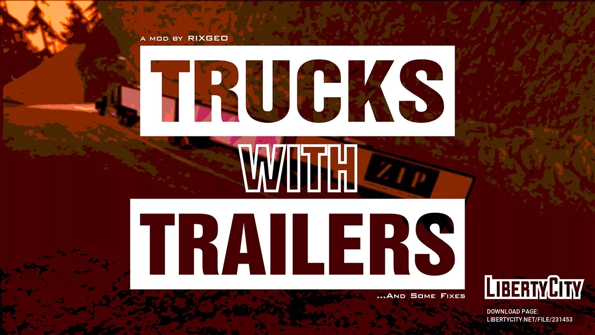 Грузовики с прицепами / GTA San Andreas
