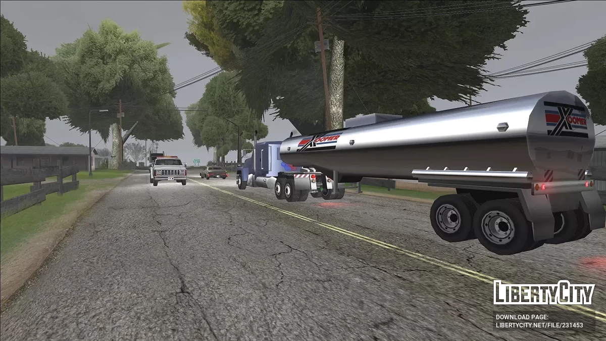 Грузовики с прицепами / GTA San Andreas