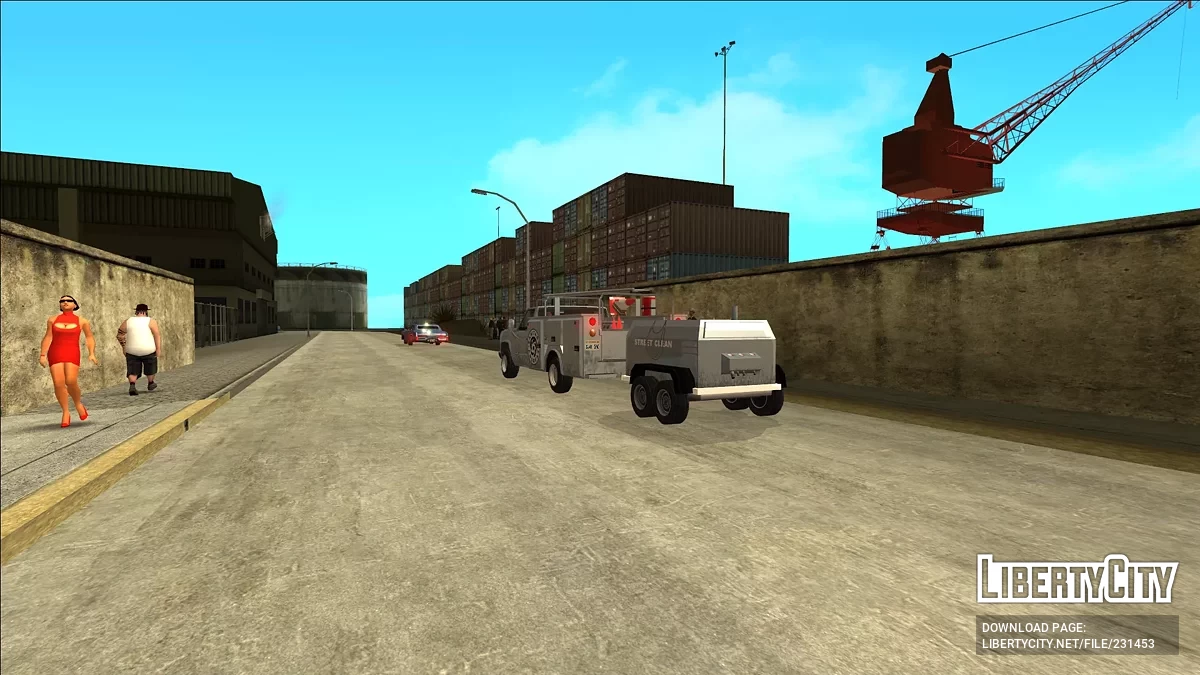 Грузовики с прицепами / GTA San Andreas