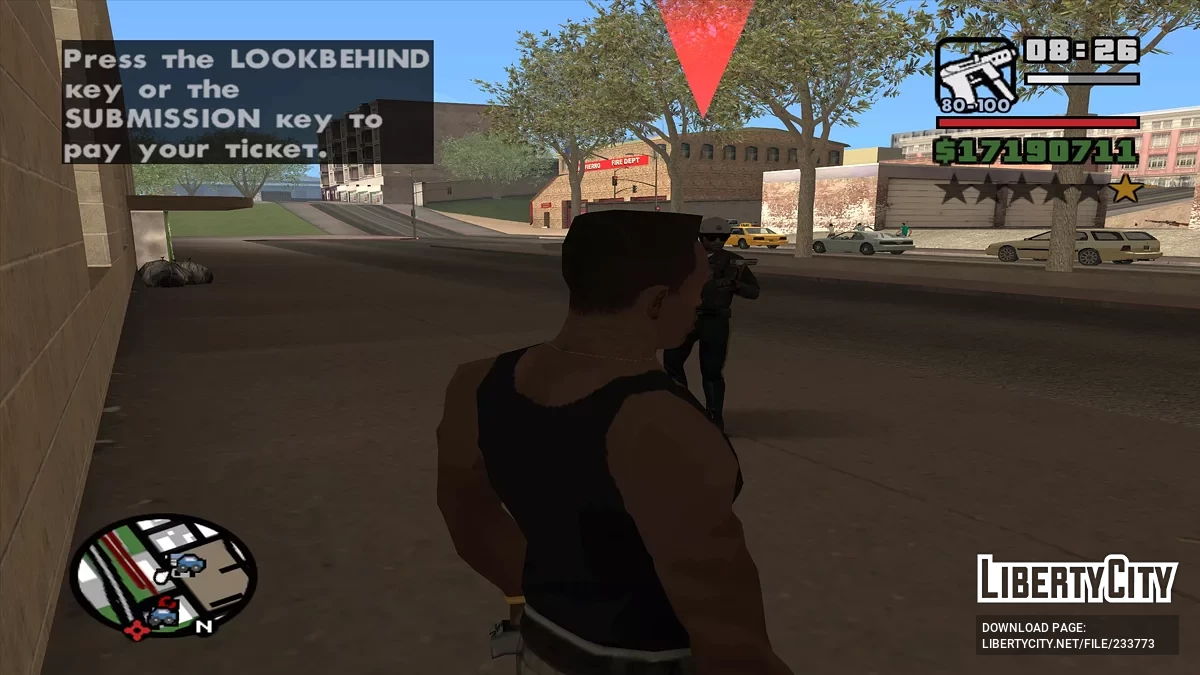 Возможность давать взятку полицейским / GTA San Andreas