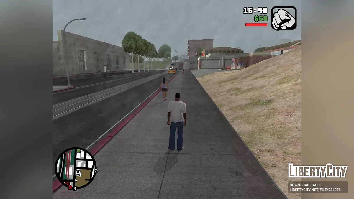 Улучшенный радар GTA SA DE / GTA San Andreas