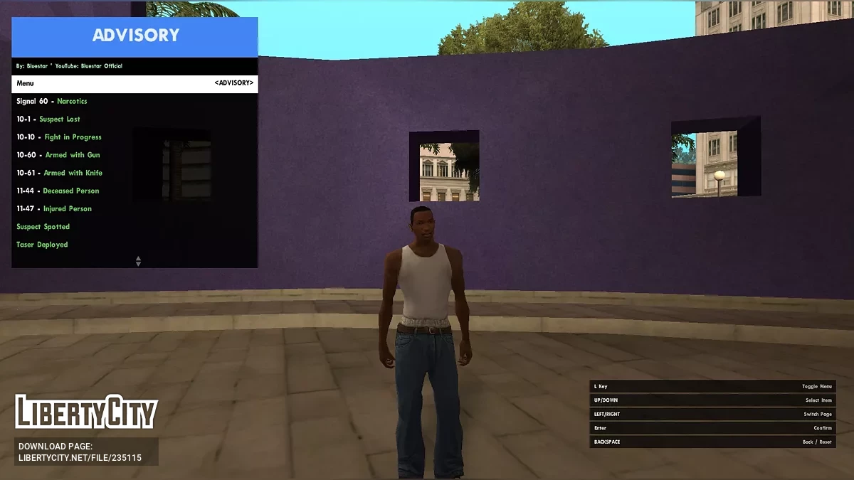 Иммерсивный диспетчер SA / GTA San Andreas