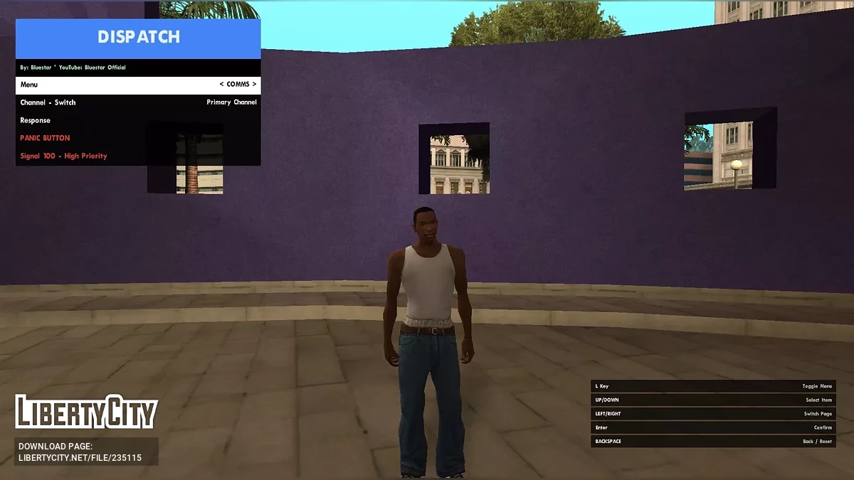 Иммерсивный диспетчер SA / GTA San Andreas