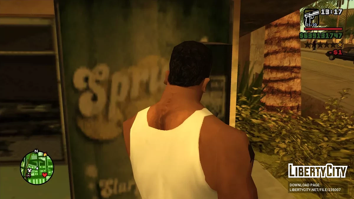 Индикатор изменения денег HUD / GTA San Andreas