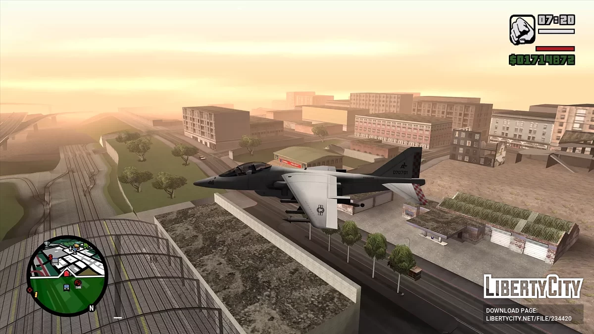 Радар в стиле GTA: San Andreas – The Definitive Edition / GTA San Andreas