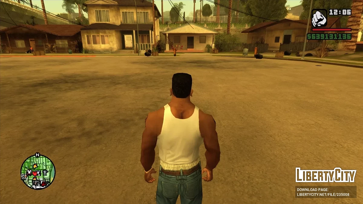 Мод увеличения и масштаба радара / GTA San Andreas