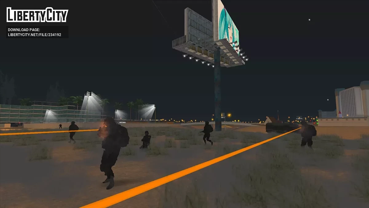 VCS Пуля Трейсер / GTA San Andreas