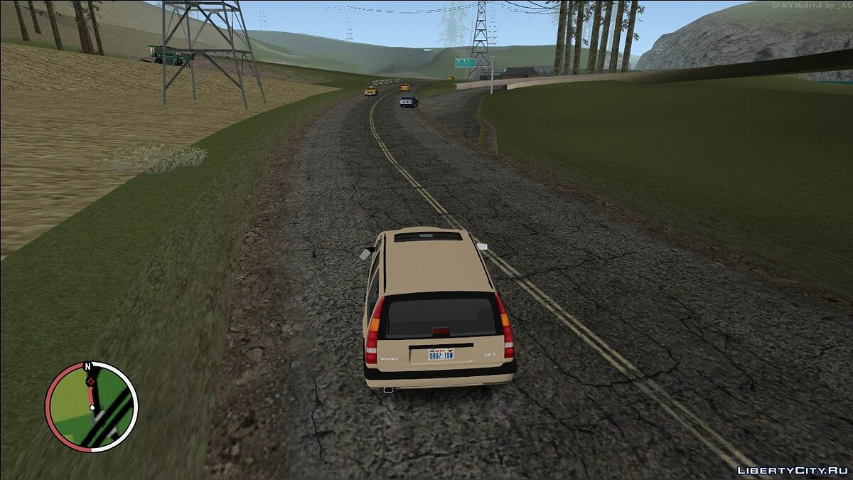 GTA 4 HUD v1.3 в стиле SA для GTA San Andreas - Картинка #3