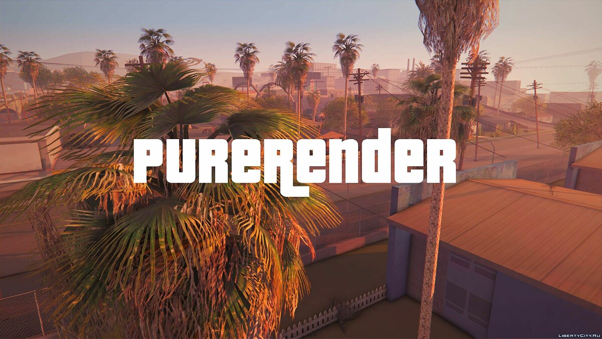 PureRender V1.2 (RenderHook Preset) - Приголомшлива графіка як у GTA 5 для GTA San Andreas - Картинка #1
