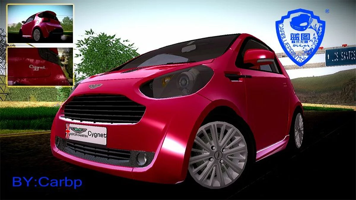 2010 Aston Martin Cygnet V2.0 / GTA San Andreas