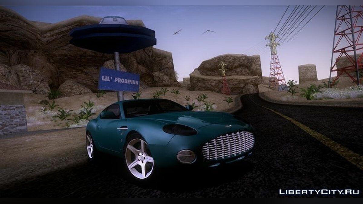 Скачать Aston Martin DB7 Zagato 2003 для GTA San Andreas