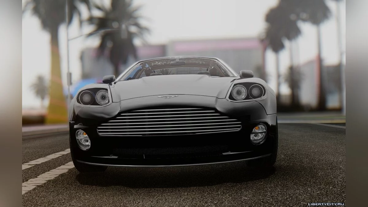 Aston Martin V12 Vanquish 2001 V1.0.1 / GTA San Andreas
