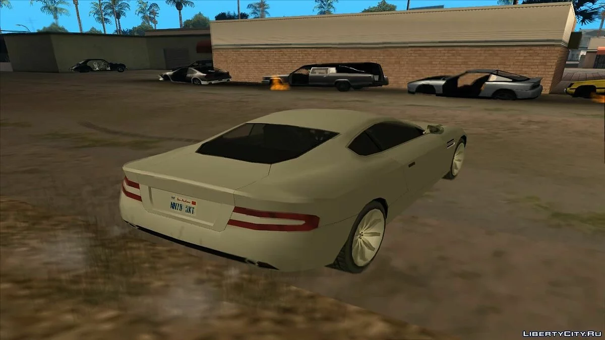 Aston Martin DB9 Low Poly / GTA San Andreas