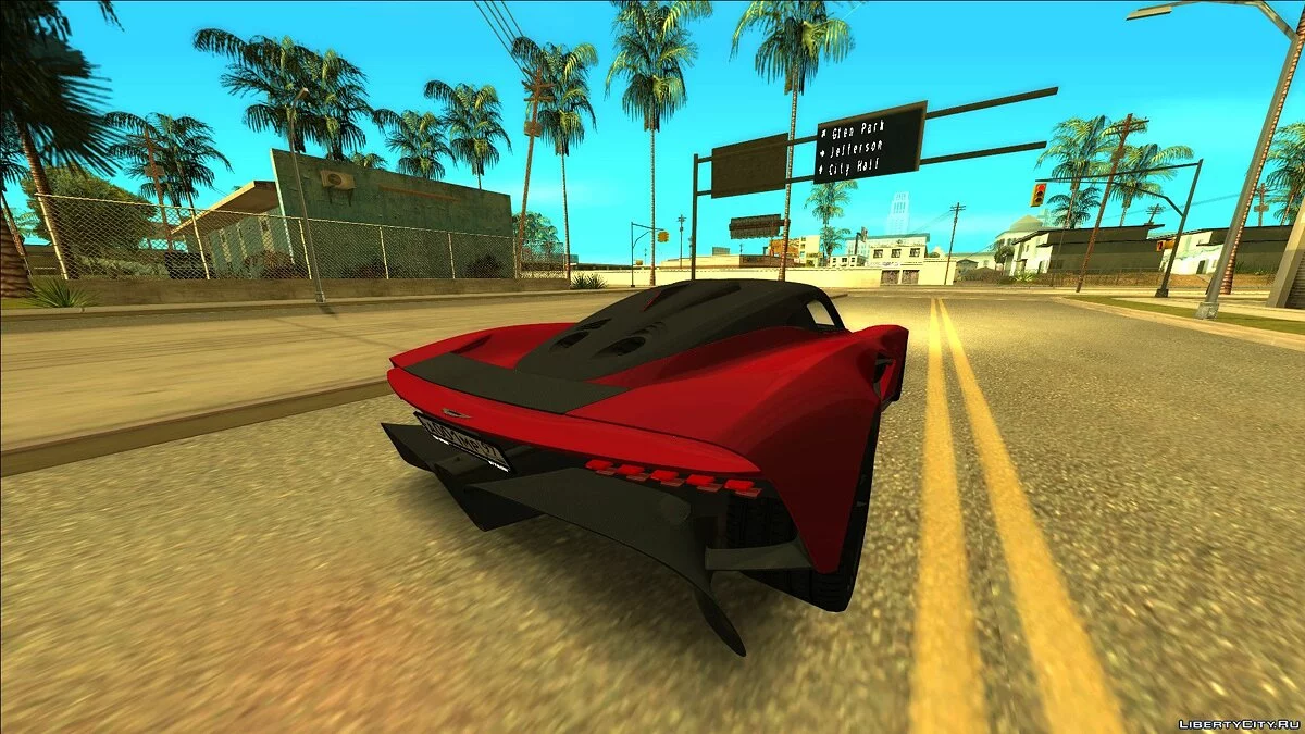 AstonMartin Valhalla 2020 / GTA San Andreas