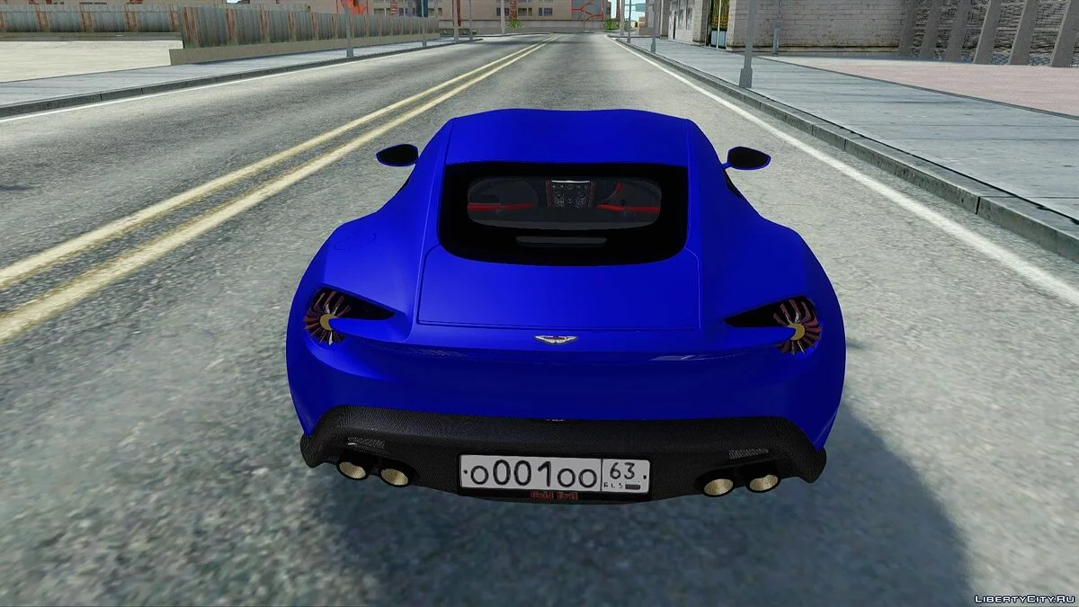 Aston Martin Vanquish Zagato / GTA San Andreas