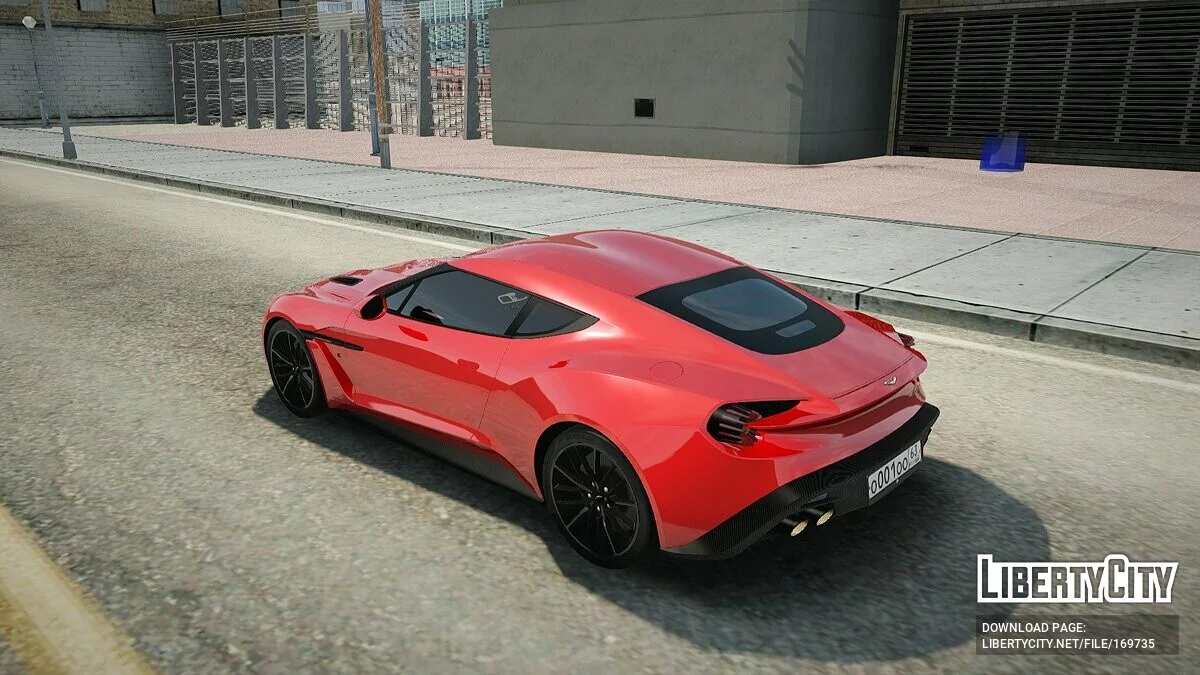 Aston Martin Vanquish Zagato / GTA San Andreas
