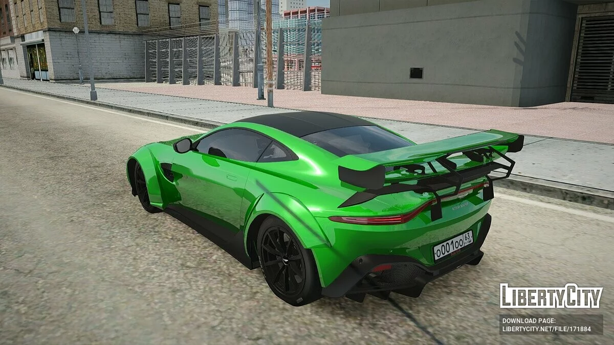 Aston Martin Vantage 2019 / GTA San Andreas