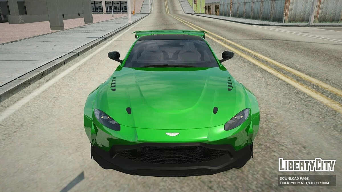 Aston Martin Vantage 2019 / GTA San Andreas