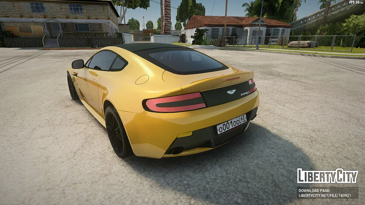 Aston Martin V12 Vantage / GTA San Andreas