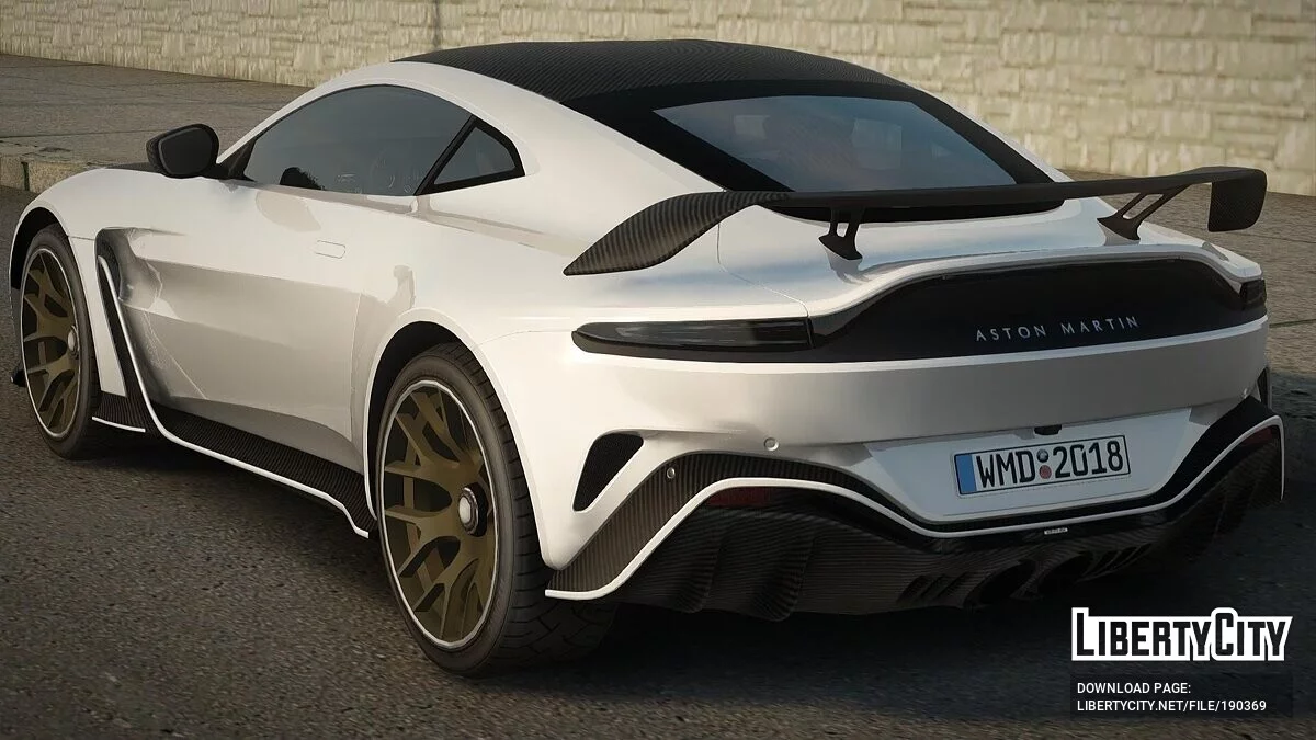 2022 Aston Martin V12 Vantage v1.0 / GTA San Andreas
