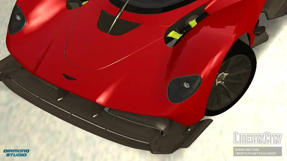 Aston Martin Valkyrie + CCD / GTA San Andreas