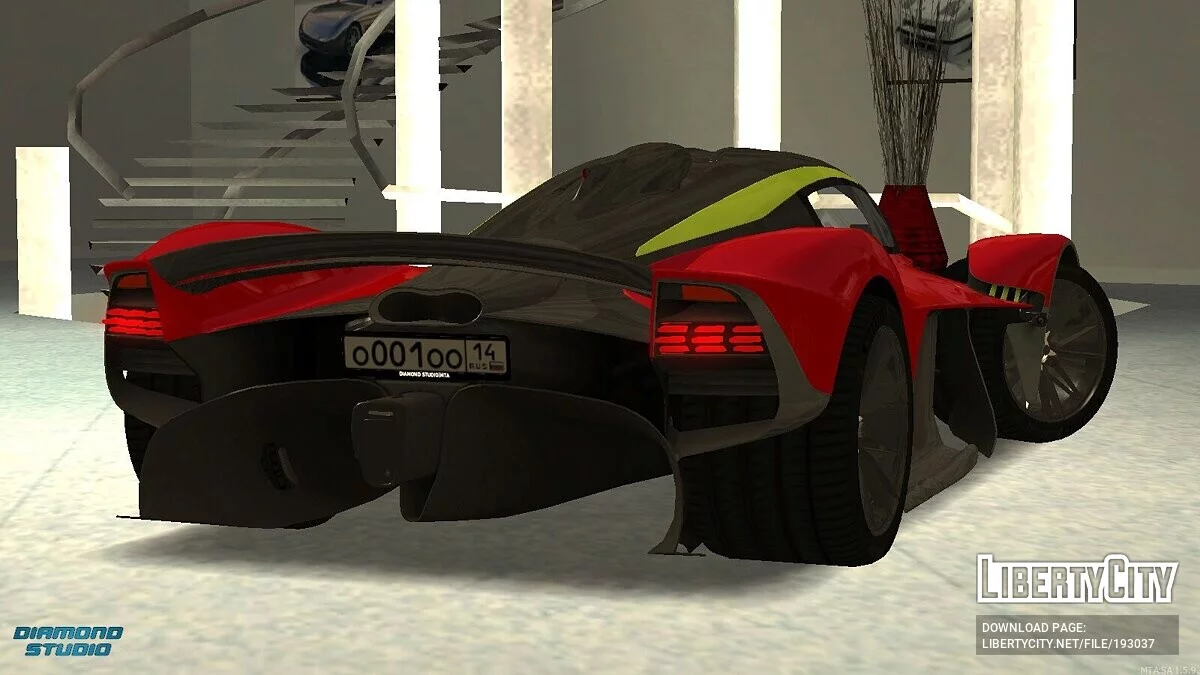 Aston Martin Valkyrie + CCD / GTA San Andreas