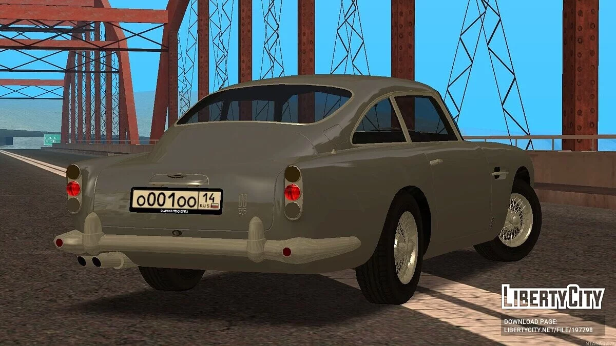 Aston Martin DB5 + CCD / GTA San Andreas