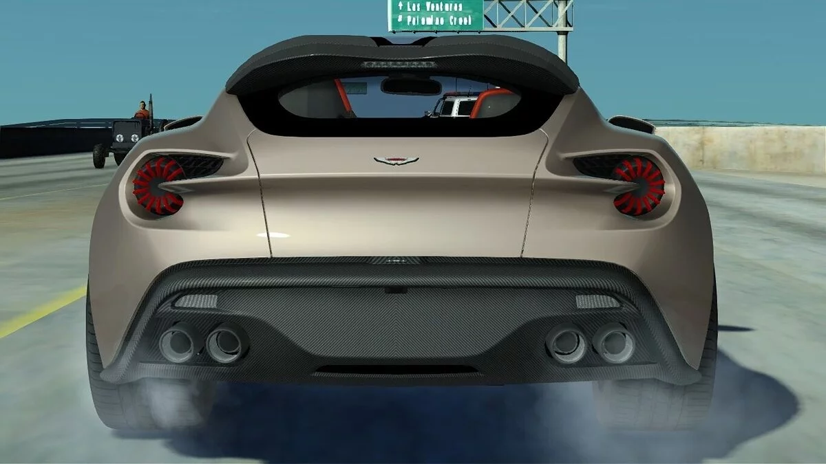 Aston Martin Vanquish Zagato SB / GTA San Andreas