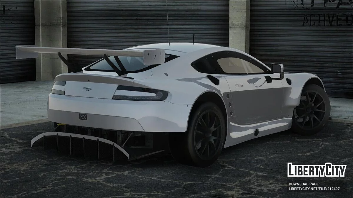 Aston Martin Vangate GTE 2017 v2 / GTA San Andreas