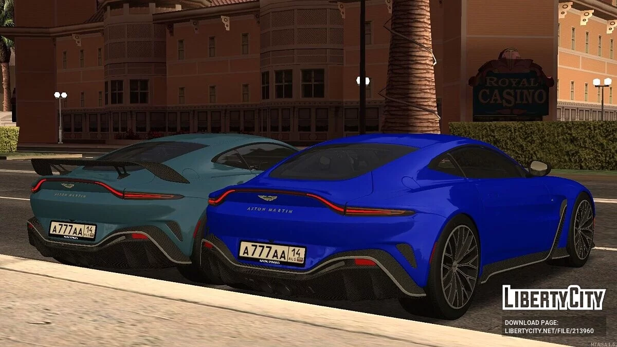 Aston Martin Vantage 23 + CCD / GTA San Andreas
