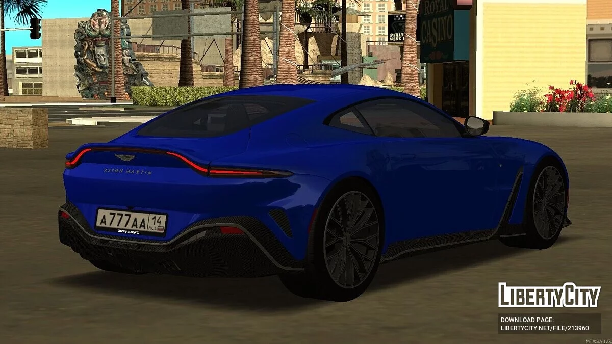 Aston Martin Vantage 23 + CCD / GTA San Andreas