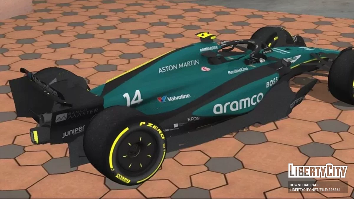 2024 Aston Martin AMR24 (PC/Android) / GTA San Andreas