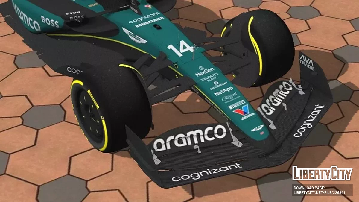 2024 Aston Martin AMR24 (PC/Android) / GTA San Andreas