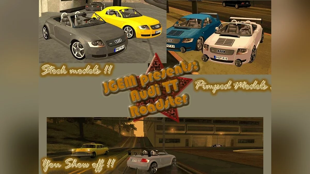 Audi TT Roadster / GTA San Andreas