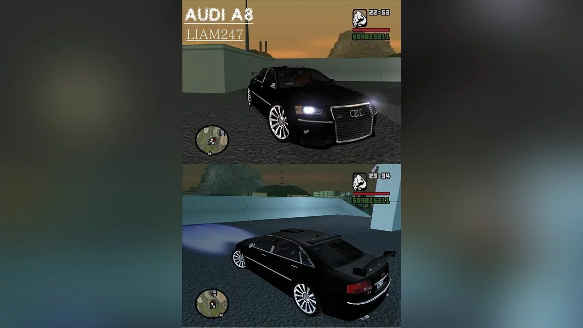 Audi A8 / GTA San Andreas