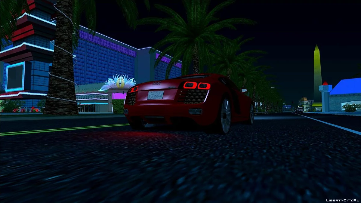 AUDI R8 Le Mans Tunable / GTA San Andreas