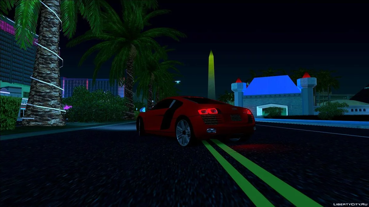 AUDI R8 Le Mans Tunable / GTA San Andreas