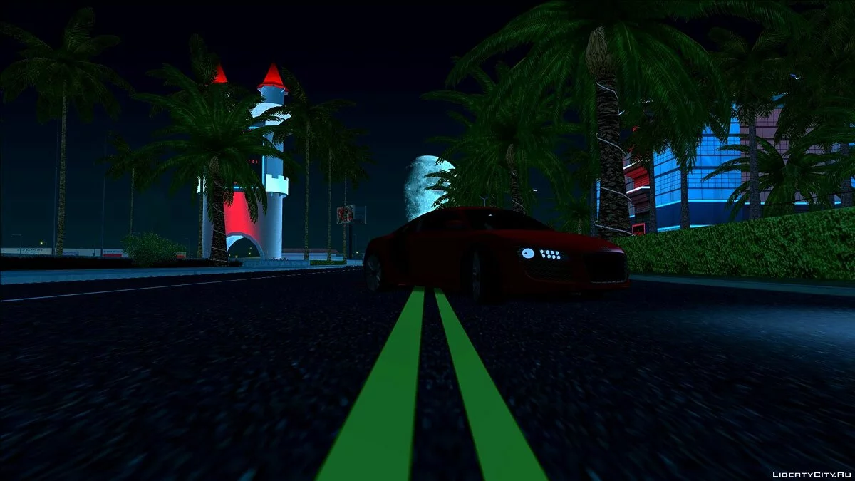 AUDI R8 Le Mans Tunable / GTA San Andreas