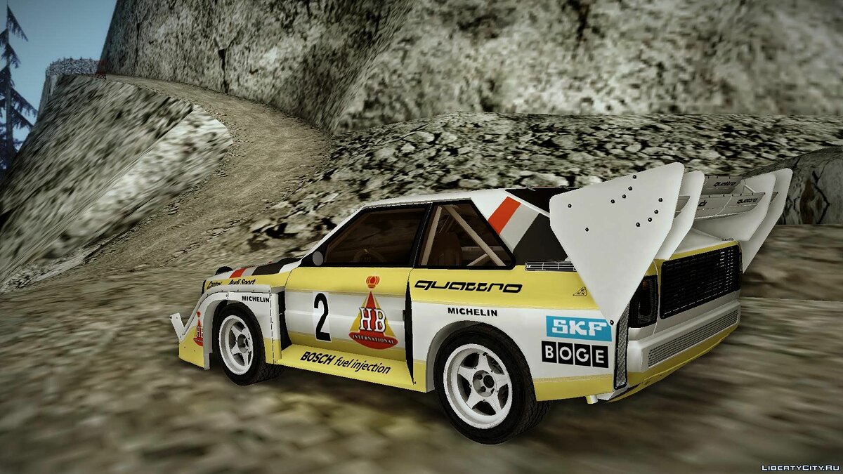 Скачать Audi Quattro Pikes Peak для GTA San Andreas